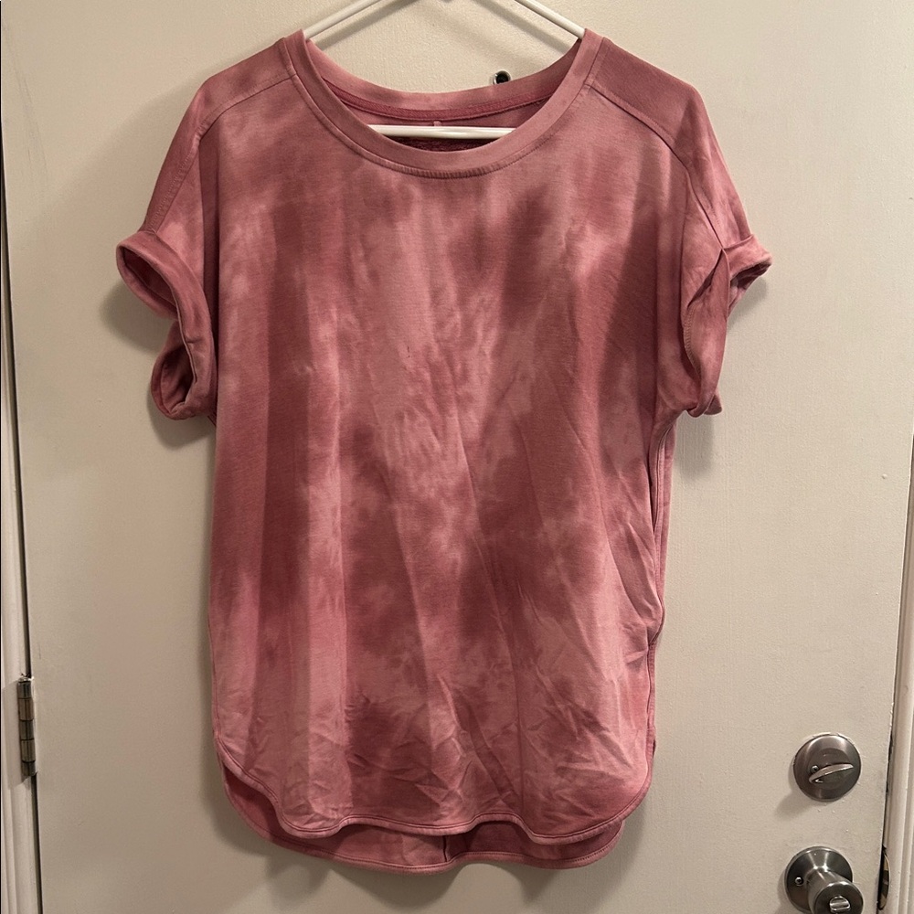 Pink Tie-Dye Women's Top